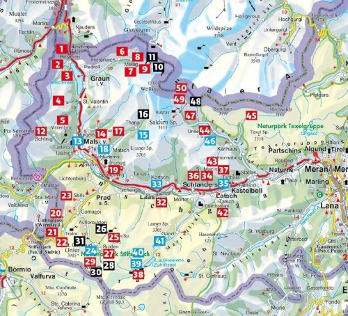 Buchcover und Innenansicht für das Buch: Vinschgau