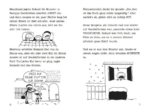 Buchcover und Innenansicht für das Buch: Rowley Jefferson's Awesome Friendly Adventure