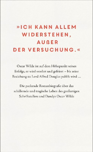 Buchcover und Innenansicht für das Buch: Das Bildnis des Oscar Wilde