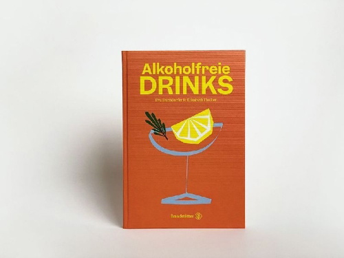Buchcover und Innenansicht für das Buch: Alkoholfreie Drinks