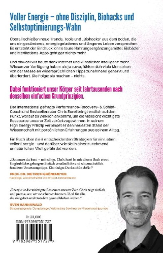 Buchcover und Innenansicht für das Buch: Das High Energy Prinzip