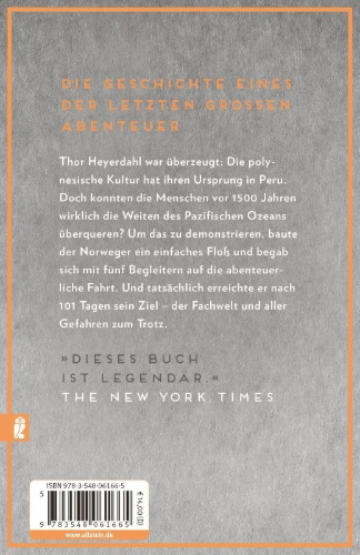 Buchcover und Innenansicht für das Buch: Kon-Tiki-ekspedisjonen