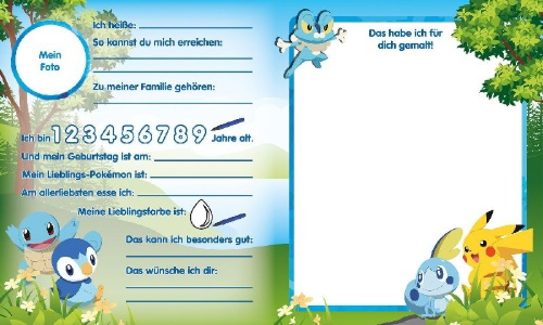 Buchcover und Innenansicht für das Buch: Pokémon: Meine ersten Freunde
