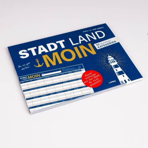 Buchcover und Innenansicht für das Buch: MOIN!: Stadt, Land, MOIN