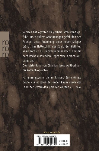 Buchcover und Innenansicht für das Buch: Ramses: Im Schatten der Akazie