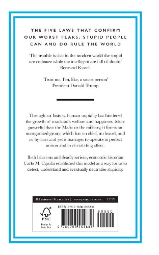 Buchcover und Innenansicht für das Buch: The Basic Laws of Human Stupidity
