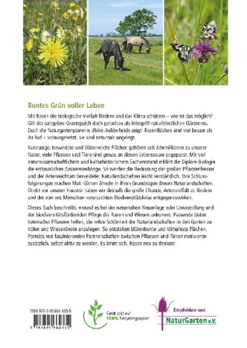 Buchcover und Innenansicht für das Buch: Die Rasen-Revolution
