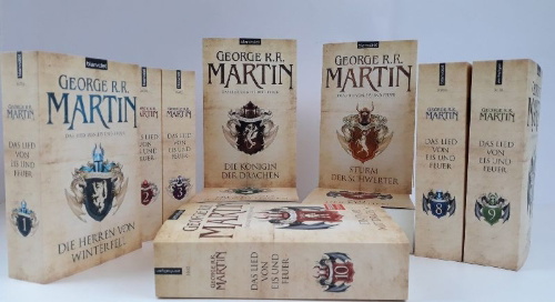 Buchcover und Innenansicht für das Buch: A Game of Thrones (A Song of Ice and Fire 1, Pages 1-359)