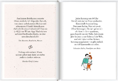 Buchcover und Innenansicht für das Buch: Was mein Leben reicher macht