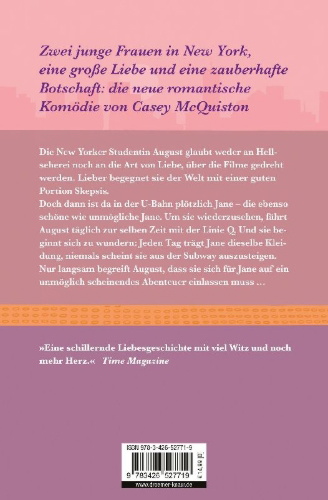 Buchcover und Innenansicht für das Buch: One Last Stop