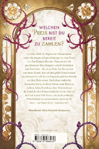Buchcover und Innenansicht für das Buch: The Rose Bargain 1