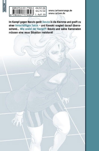 Buchcover und Innenansicht für das Buch: Boruto: Naruto next Generations