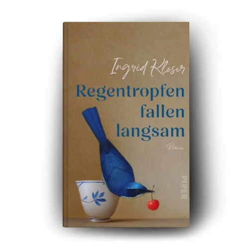 Buchcover und Innenansicht für das Buch: Regentropfen fallen langsam