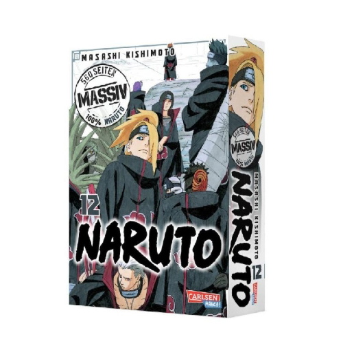 Buchcover und Innenansicht für das Buch: NARUTO Massiv 12