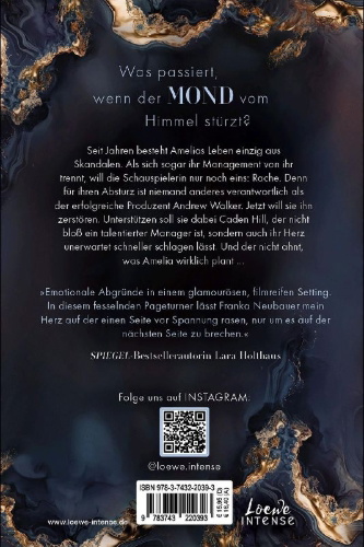 Buchcover und Innenansicht für das Buch: Before the Moon Falls (Scandalous Secrets, Band 2)