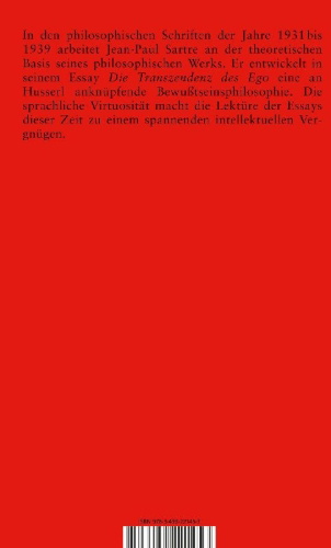 Buchcover und Innenansicht für das Buch: Die Transzendenz des Ego