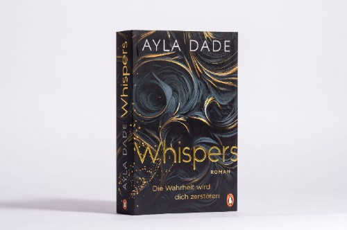 Buchcover und Innenansicht für das Buch: WHISPERS. Die Wahrheit wird dich zerstören