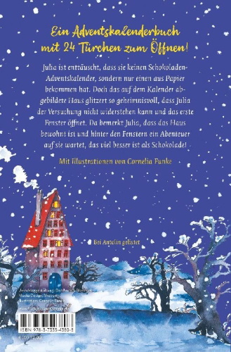 Buchcover und Innenansicht für das Buch: Hinter verzauberten Fenstern
