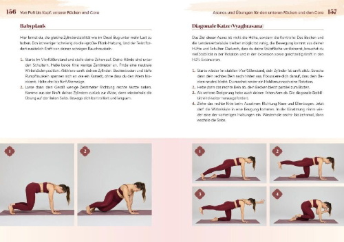 Buchcover und Innenansicht für das Buch: Easy Yoga-Anatomie
