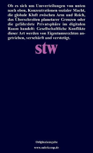 Buchcover und Innenansicht für das Buch: Umkämpftes Eigentum