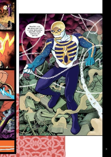 Buchcover und Innenansicht für das Buch: Black Hammer 8