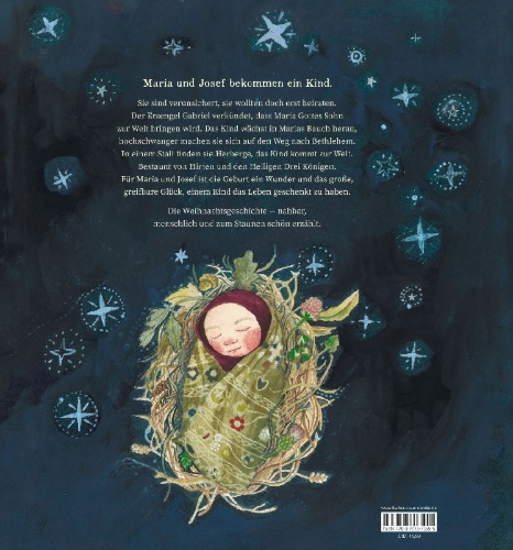 Buchcover und Innenansicht für das Buch: Maria foder et barn