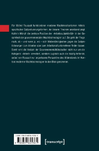 Buchcover und Innenansicht für das Buch: Arbeit, Subjekt, Widerstand