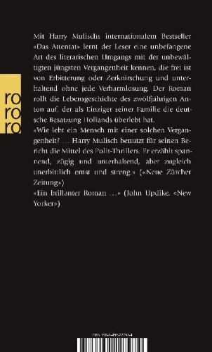 Buchcover und Innenansicht für das Buch: Das Attentat