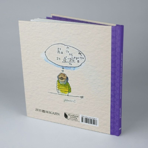 Buchcover und Innenansicht für das Buch: Herr Janosch, worum geht es im Leben eigentlich?