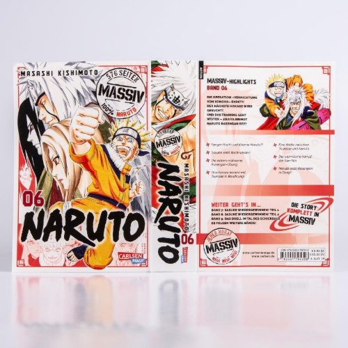 Buchcover und Innenansicht für das Buch: NARUTO Massiv 6
