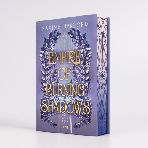 Buchcover und Innenansicht für das Buch: Empire of Burning Shadows (Magical Fate 1)