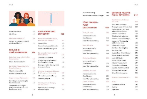 Buchcover und Innenansicht für das Buch: Raus aus dem Hormonkarussell