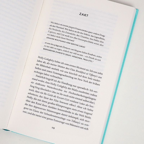 Buchcover und Innenansicht für das Buch: Süß