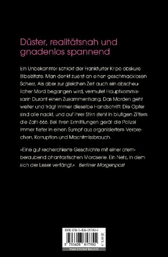 Buchcover und Innenansicht für das Buch: Das achte Opfer