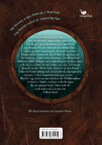 Buchcover und Innenansicht für das Buch: Mot en de Metaalvissers