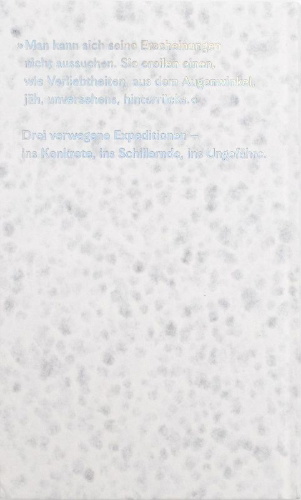 Buchcover und Innenansicht für das Buch: Marmor, Quecksilber, Nebel