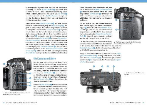Buchcover und Innenansicht für das Buch: Panasonic Lumix G DC-GH5 & GH5 II