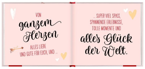 Buchcover und Innenansicht für das Buch: Just married.