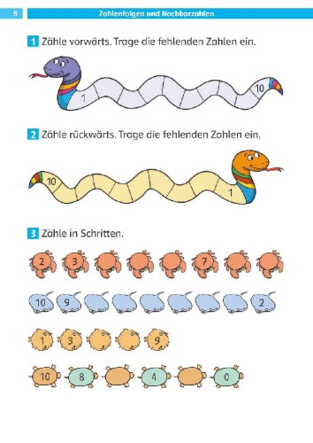 Buchcover und Innenansicht für das Buch: Die Mathe-Helden Kopfrechnen 1. Klasse