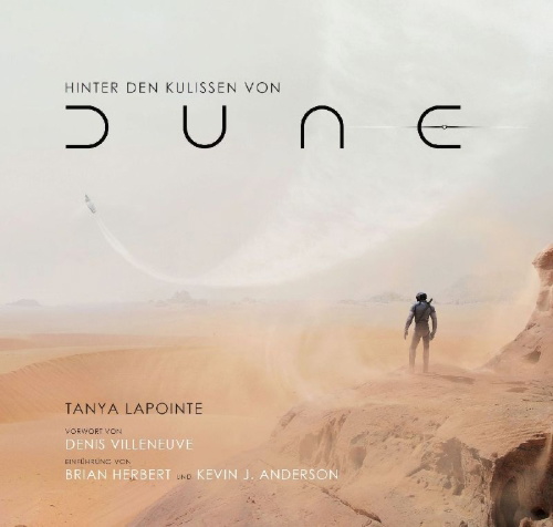 Buchcover und Innenansicht für das Buch: Hinter den Kulissen von Dune