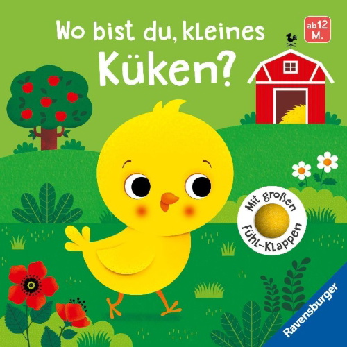 Buchcover und Innenansicht für das Buch: Wo bist du, kleines Küken?