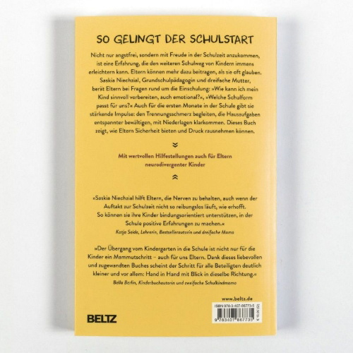 Buchcover und Innenansicht für das Buch: Hallo Schulanfang!