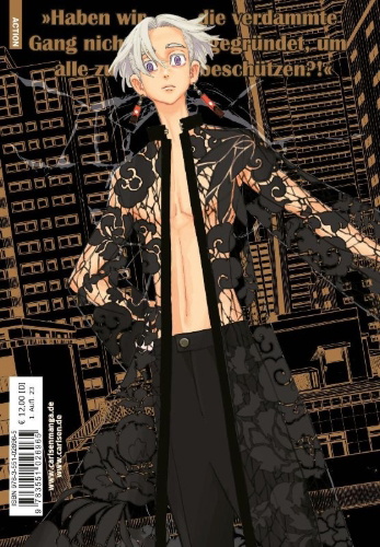 Buchcover und Innenansicht für das Buch: Tokyo (Manji) Revengers