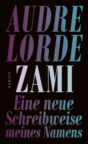 Buchcover und Innenansicht für das Buch: ZAMI: A New Spelling of My Name