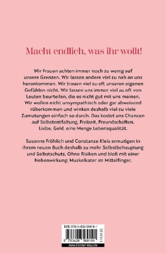 Buchcover und Innenansicht für das Buch: Halte den Kopf hoch und den Mittelfinger höher