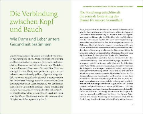 Buchcover und Innenansicht für das Buch: Ernährung. Meine Quintessenz