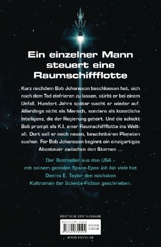 Buchcover und Innenansicht für das Buch: We are Legion - Bobiverse Book 1