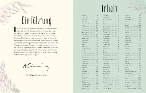 Buchcover und Innenansicht für das Buch: Wundervolle Welt der Dinosaurier und der Urzeit