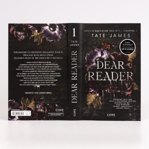Buchcover und Innenansicht für das Buch: Dear Reader
