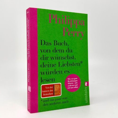 Buchcover und Innenansicht für das Buch: The Book You Want Everyone You Love* To Read *(and maybe a few you don't)